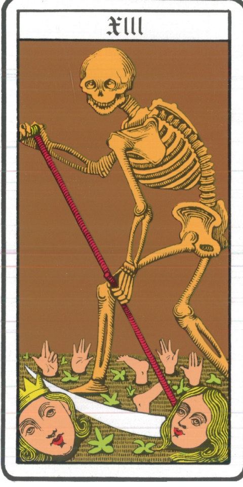 Tarot de Marseille - La Mort